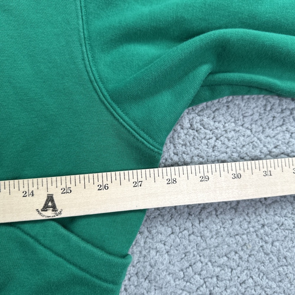 Nike Center Swoosh Phoenix Fleece Hoodie Women Medium Green Logo DQ5858-365 - Picture 6 of 16